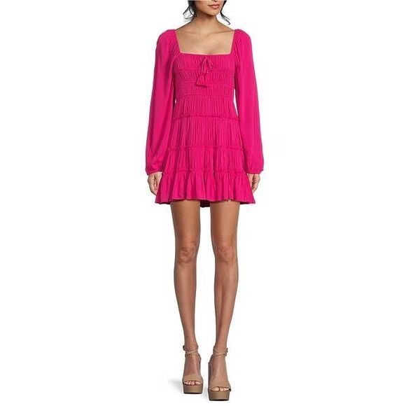 NWT Chelsea & Violet Babydoll Mini Dress size M - Picture 1 of 5